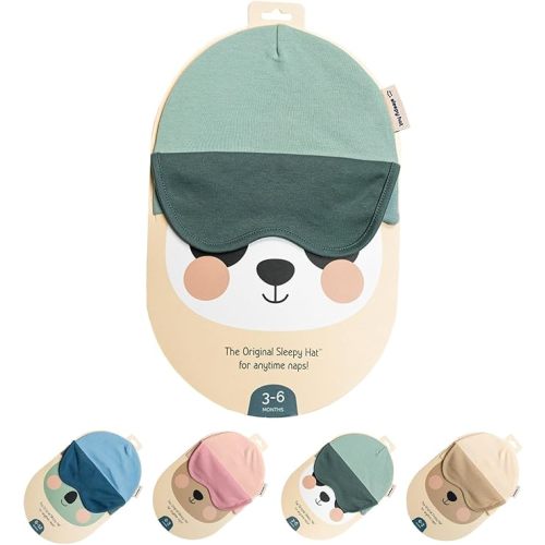 The Original Baby Sleep Mask & Soft Eye Shade – Newborn, Sun Hat & Beanie – Travel & Baby Gifts