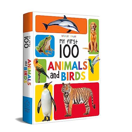 My First 100 Animals And Birds: Padded Board Books