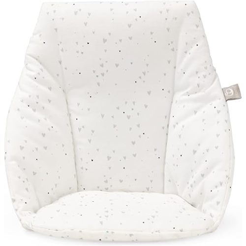 Stokke Tripp Trapp Baby Cushion, Sweet Hearts - Add Softness, Support & Comfort to Your Tripp Trapp Baby Set - Machine Washable + Made with Organic Cotton - Fits All Tripp Trapp Chairs