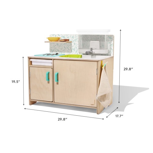 The Real Life Play Kitchen | Kids Kitchen Set | Lovevery