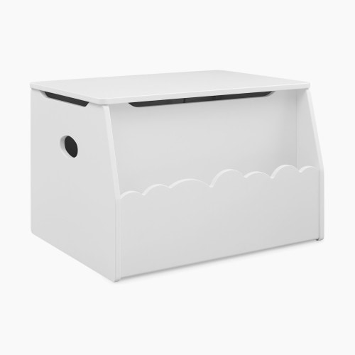 Delta Children Cloud Toy Box - True White