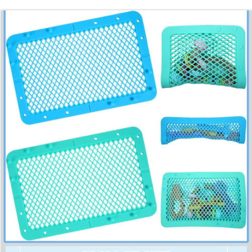 Maxcheck 2 Pcs Silicone Dishwasher Bag Large Baby Bottles Dishwasher Bag Silicone Dishwasher Bag for Small Items Bottle Nipples Breast Pump Accessories Pacifier Toy Parts (Blue, Green)