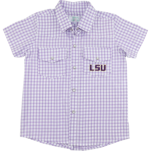 Officially Licensed LSU Pearl Snap Shirt – Cecil & Lou
