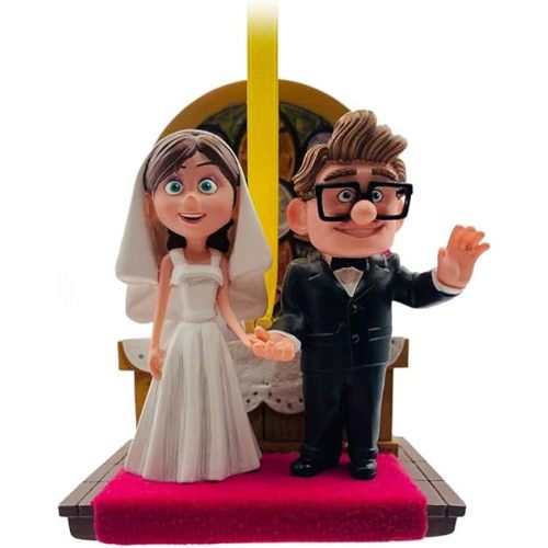 Disney Pixar Carl and Ellie Wedding Sketchbook Ornament – Up