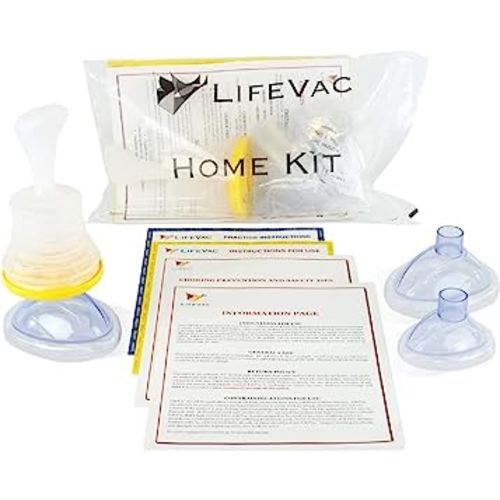 LifeVac - Choking Rescue Device Home Kit for Adult and Children First Aid Kit, Portable Choking Rescue Device, First Aid Choking Device