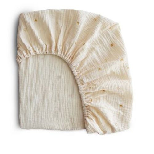 Mini Muslin Crib Sheet Sun One Size