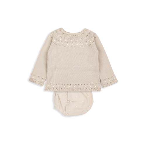 Knit Baby Girl Set - 18M