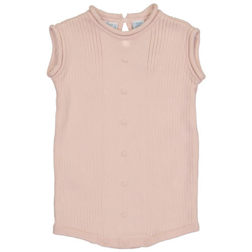 Ribbed Sleeveless Romper I Feltman Brothers