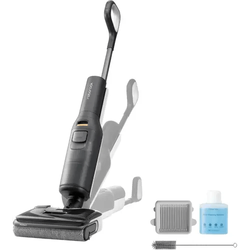 roborock F25 LT Wet Dry Vacuum Cleaner and Mop, 20000Pa Cordless Vacuum Mop Combo, 194°F Hot Water Self Cleaning & Hot Air Flash Drying, 180° Lie-Flat Hard Floor Cleaner, Edge to Edge Cleaning