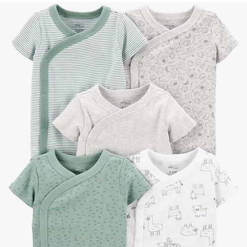 Simple Joys by Carter's unisex-baby 5-pack Side Snap Short-sleeve Bodysuit