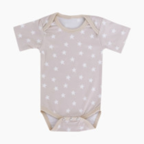 Copper Pearl Printed Short Sleeve Bodysuit - Twinkle, Newborn