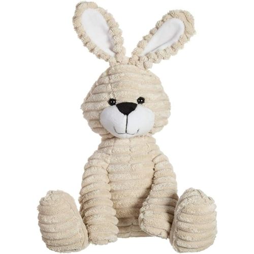 Apricot Lamb Toys Plush Corduroy Rabbit Bunny Stuffed Animal Soft Cuddly Perfect for Child ( Corduroy Bunny,8.5 Inches