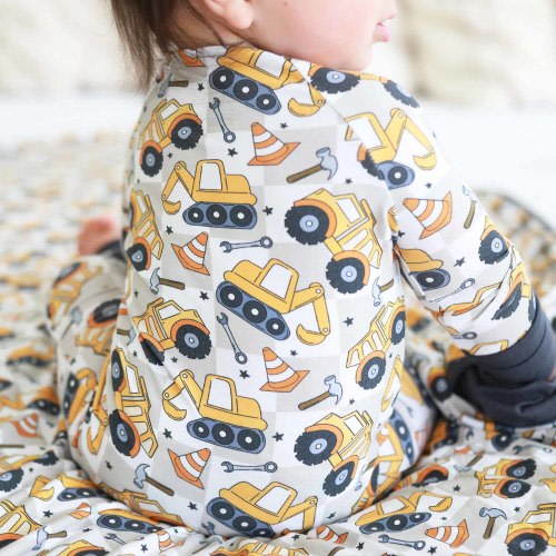 Under Construction Convertible Zip Romper*