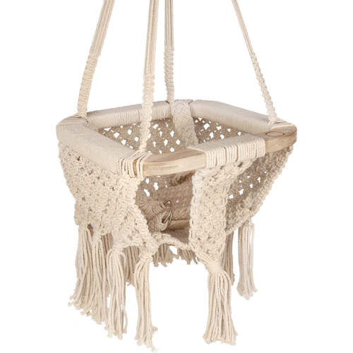 Finn and Emma Macrame Swing | Modern Nursery™