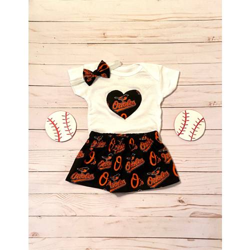 Orioles Baby, Orioles Baby Outfit, Orioles Baby Skirt, Orioles Baby Onesie, Baseball Baby