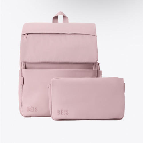 'The Ultimate Diaper Backpack' in Atlas Pink - Best Pink Backpack Diaper Bag