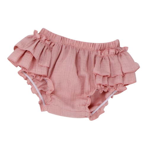 NAFUU Toddler Girls Baby Bloomers Diaper Covers Solid Color Ruffle Bloomers For Infant Girls Summer Shorts Underwear 0-6 Months