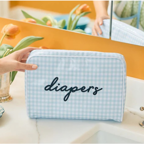 Large Patterned Toiletry Bag | Weezie Towels