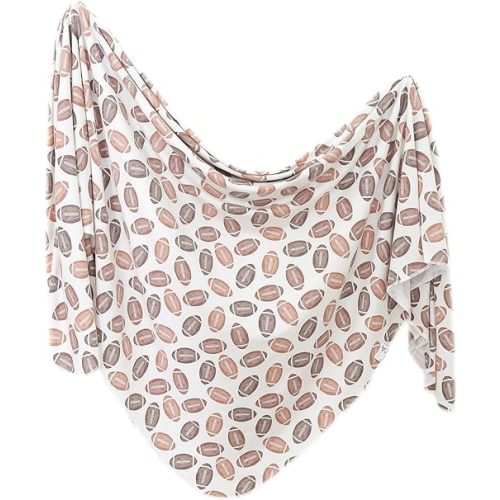 Copper Pearl Baby Swaddle Blanket - Premium Knit Baby Blanket, Large Soft Stretchy Receiving Blankets for Baby Boy and Girl, Swaddles for Newborn, Infant, and Toddler (Blitz)