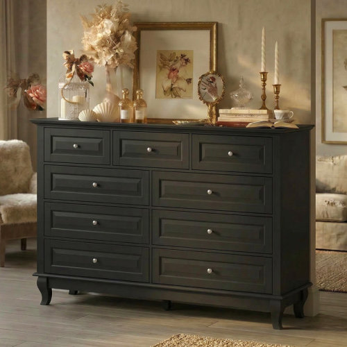 Lark Manor™ 9-Drawer Dresser With Elegent Style & Reviews | Wayfair