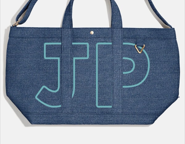 Solid Custom Alpha Tote - Dark Denim
