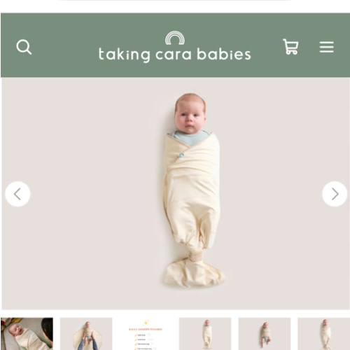 b.e.s.t. swaddle - Coconut Cream