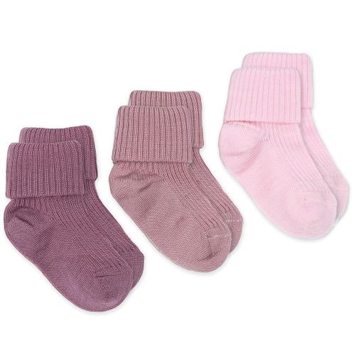 Woolino Wool Baby Socks, Washable Merino Wool Infant Toddler Kids Socks, Newborn to 8 Years (Pack of 3)