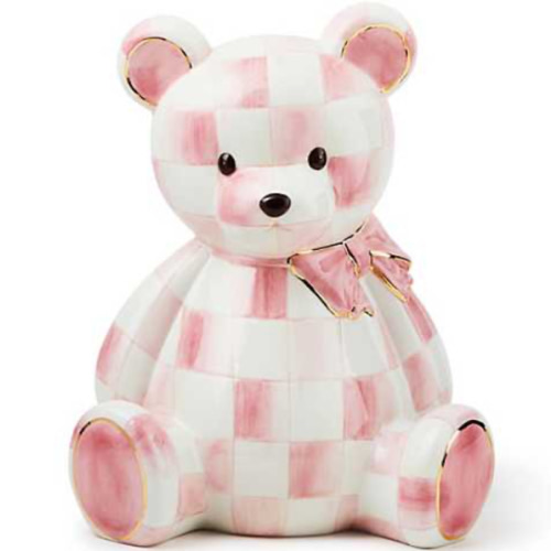 MacKenzie-Childs | Rosy Bear Bank