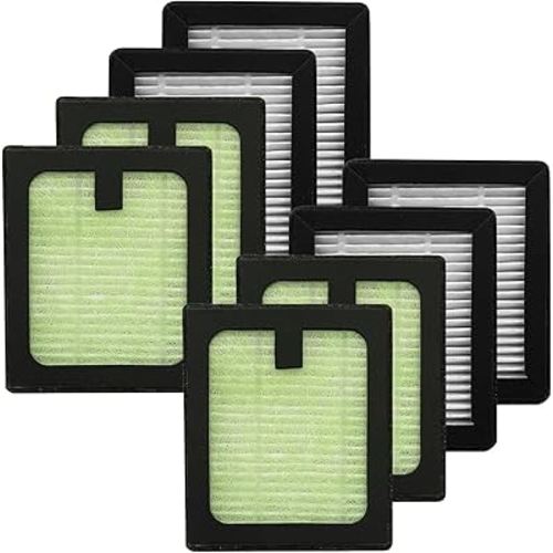 Dryer Advanced HEPA Filter Compatible with Baby Brezza Baby Bottle Dryer Advanced and Baby Brezza Baby Bottle Washer Pro, 8 Pack