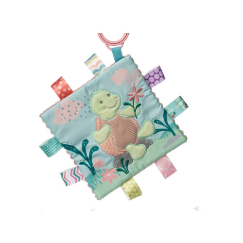 Taggies Crinkle Me Tippy Turtle - 6x6" - Mary Meyer Stuffed Toys
