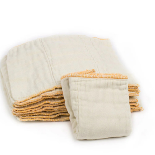 Cloth-eez Prefold Diapers - Organic Natural Unbleached
