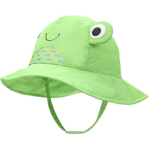 Azue Baby Sun Hat Toddler Summer Hat UPF 50+ Bucket Hat Baby Boy UV Sun Protection Hats Kids Beach Outdoor Play Hat