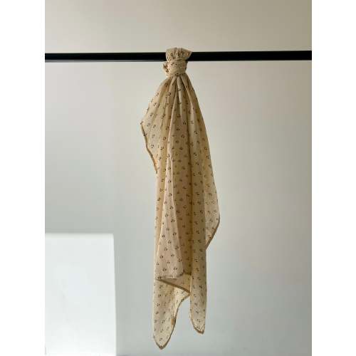 muslin swaddle // flora