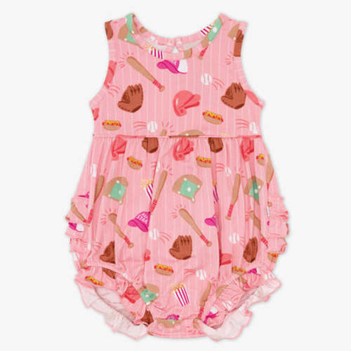Pink All Stars Bubble Romper