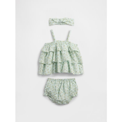 Baby Print Three-Piece Outfit Set | Gap Factory