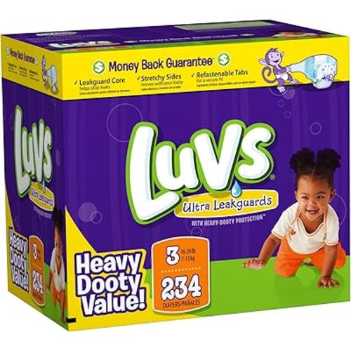 Luvs Diapers, Size 3, 234 Count