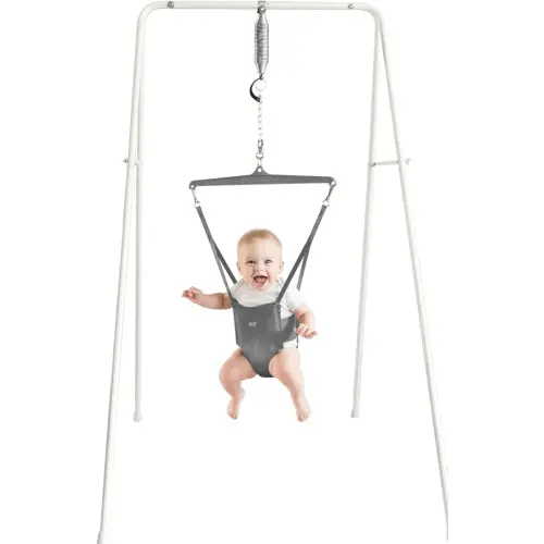 Jolly Jumper *CLASSIC* With Stand - The Original Baby Exerciser and Your Alternative To Activity Centers and Baby Bouncers. Trusted by Parents, Loved by Babies For Over 75 Years.