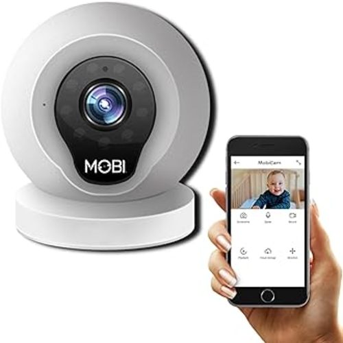 VTech Upgraded Smart WiFi Baby Monitor VM901, 5-inch 720p Display, 1080p Camera, HD NightVision, Fully Remote Pan Tilt Zoom, 2-Way Talk, Free Smart Phone App, Works with iOS, Android