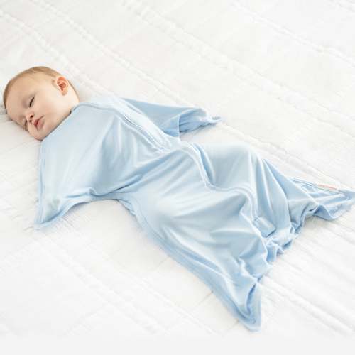 EverSoft™ Bamboo Zipadee-Zip Swaddle Transition (Sky Blue) – Blooming Baby