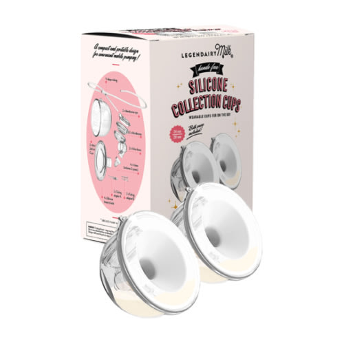 Silicone Milk Collection Cups | Legendairy Milk