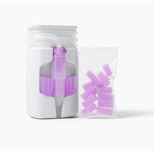 Dr. Noze Best - NozeBot | Electric Baby Nasal Aspirator | Hospital Grade Suction | Nose Sucker and Nasal Vacuum | Safe for Infants and Toddlers (On The Go - Mild Congestion)