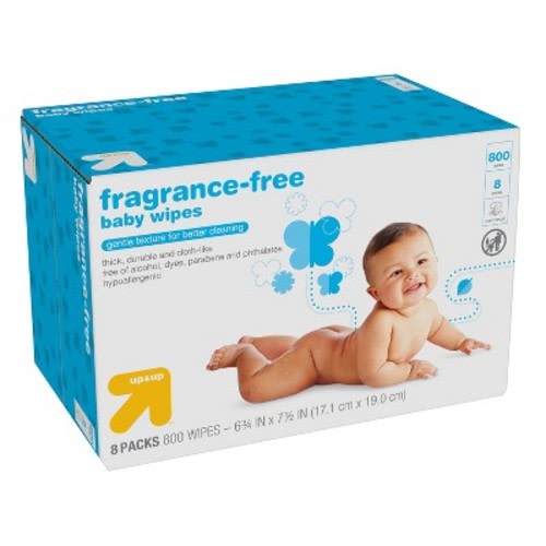 Baby Wipes Refill Pack - Unscented - 800ct - Up&Up™