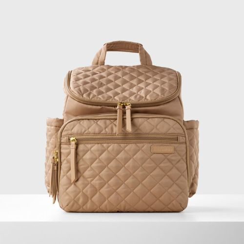 Camel Forma Backpack Diaper Bag - Camel | skiphop.com