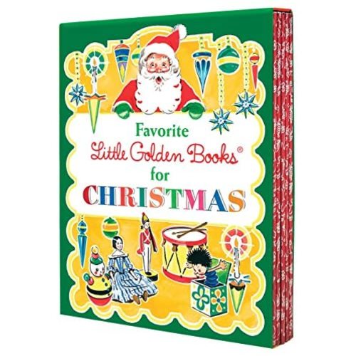 Favorite Little Golden Books for Christmas 5-Book Boxed Set: The Animals' Christmas Eve; The Christmas Story; The Little Christmas Elf; The Night ... The Poky Little Puppy's First Christmas