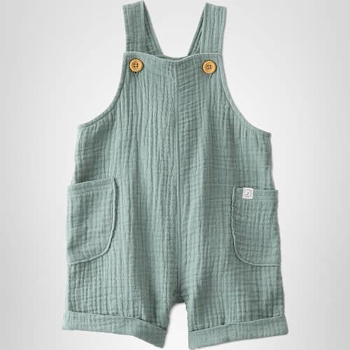 little planet by carter's Baby Organic Cotton Gauze Shortall
