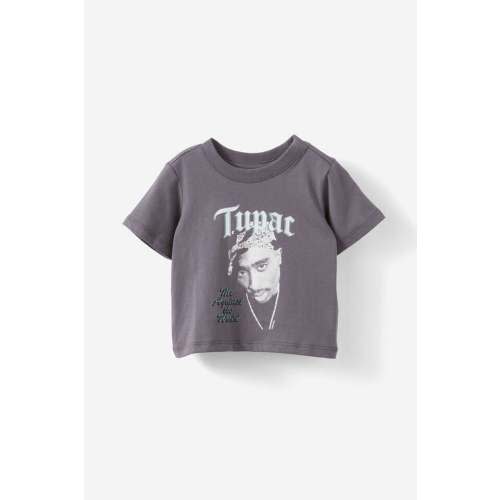 Tupac Short Sleeve Graphic Print Tee