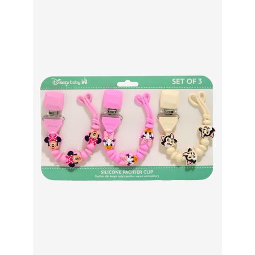 Disney Minnie and Friends Pacifier Clip Set — BoxLunch Exclusive