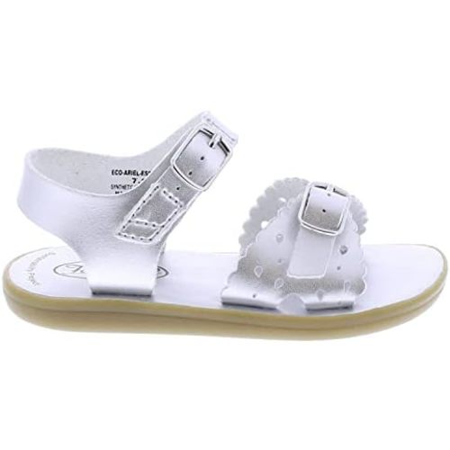 FOOTMATES Ariel and Eco-Ariel Waterproof Sandals for Girls and Boys with Slip-Resistant, Non-Marking Outsoles and Strap Closure for Infants, Toddlers, and Kids Ages 0-12
