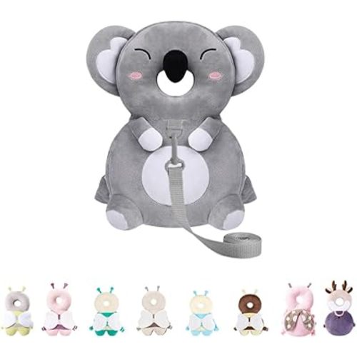 Baby Head Protector Backpack for Falling Crawling and Walking Harness Toddler Essentials Infant Toys Helmets Baby Lover Gifts for 0.5-3 Years 6-12 Months