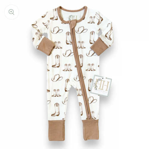 Montana Ranch Double Zipper Romper
 – Everleigh Elaine